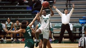 Jamiya Turner scored 10 points Tuesday to help Stetson to an 80-37 victory over Florida National in DeLand. [Steve Simoneau]