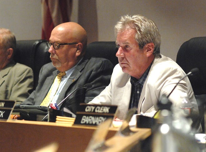 The Portsmouth City Council on Monday approved Mayor Jack Blalock’s five appointments to city boards in an 8-1 vote. Mayor-elect Rick Becksted asked that the appointments be left to next council, which sits in early January. [Ralph Morang/Seacoastonline, file]