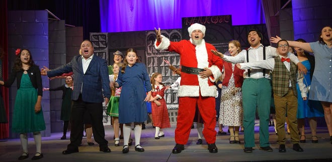 Rivertowne Players’ production of Miracle on 24th Street - The Musical – opens Dec. 5 at the Masonic Theater in New Bern. [CHARLIE HALL / SUN JOURNAL]