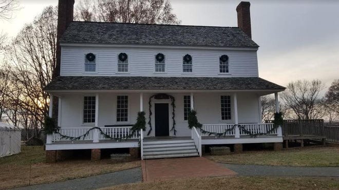 The Alston House at House in the Horseshoe State Historic Site. [Contributed photo]