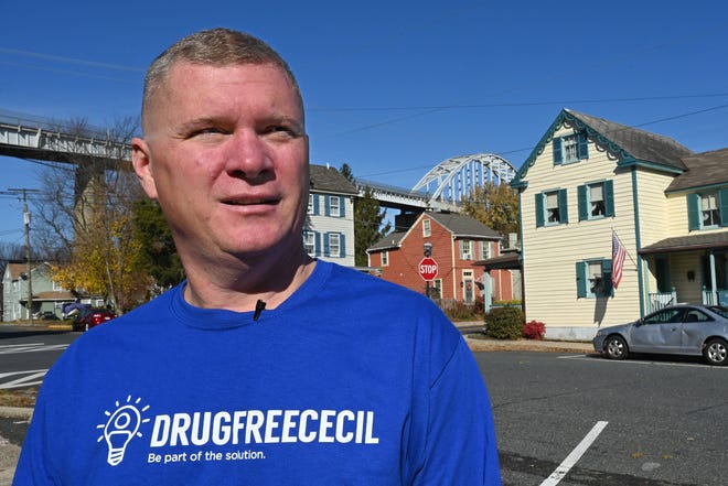 Ray Lynn, Cecil County heroin overdose coordinator, realized a high number of children in the county have been orphaned after their parents died by overdosing. (Amy Davis/Baltimore Sun/TNS)