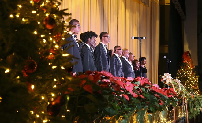 The Stillman College Concert Choir, shown in this 2018 file photo, will wrap up this weekend’s holiday events in Tuscaloosa with its annual Christmas Concert in Birthright Alumni Hall at 6 p.m. Sunday evening, Admission is free. [File Staff Photo/Gary Cosby Jr.]