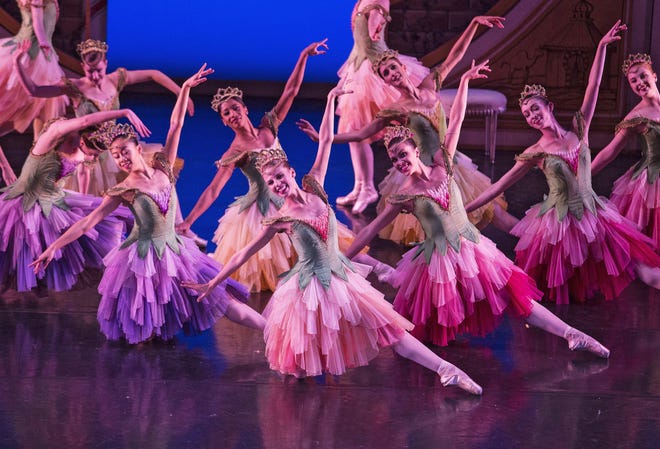 Dancers perform “The Waltz of the Flowers” during the BalletMet production of “The Nutcracker” [DISPATCH FILE PHOTO]