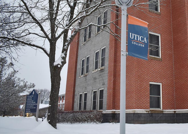 The Utica College Campus on Burrstone Road has seen much change in its profile over the past decade. That change will continue with new projects on the horizon and further down the road. [RON JOHNS/OBSERVER-DISPATCH]