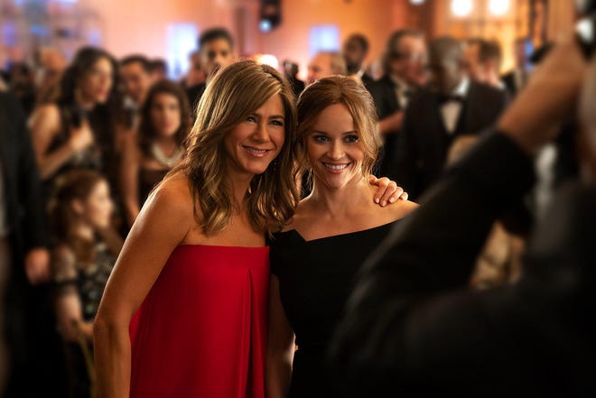 Jennifer Aniston and and Reese Witherspoon are both nominated for Golden Globe Awards. [Apple TV+]