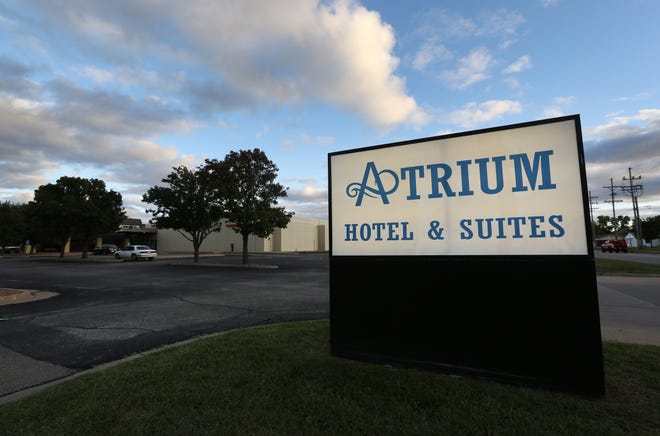 Atrium Hotel & Suites, 1400 N. Lorraine St. in Hutchinson. [File photo/HutchNews]