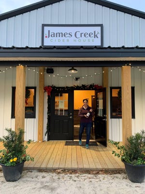 Previously a production facility only, the James Creek Cider House just opened a tasting room at 172 U.S. 1 Business North, Cameron.