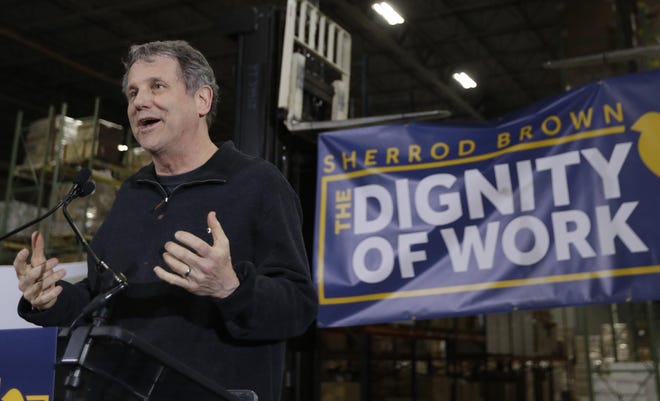 U.S. Sen. Sherrod Brown, D-Ohio, is inclined to support the new proposed trade agreement between the United States, Mexico and Canada. (Tony DejakAP)