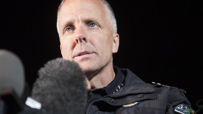 Austin Police Chief Brian Manley has come under fire for his handling of allegations of racism by some of his top officers. [RICARDO B. BRAZZIELL / AMERICAN-STATESMAN]
