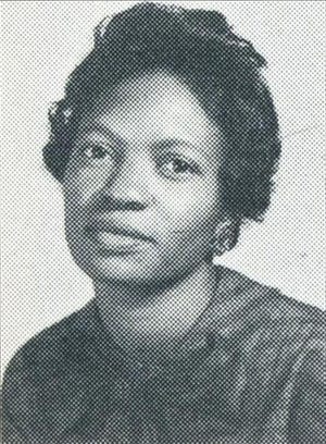 Betty Jo Thompson, the first African-American to attend West Texas State College. [Photo courtesy of Marty Kuhlman]