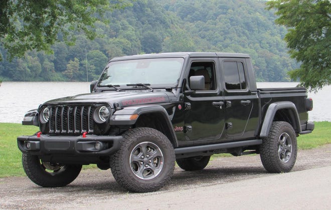 Under the hood of the Jeep Gladiator Rubicon is a 3.6L Pentastar V6 making 285 horsepower and 260 pound-foot of torque that is just enough for the pickup to stay with traffic. [Submitted]