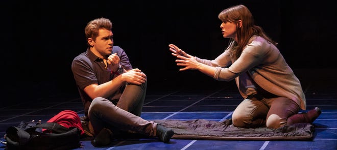 Alexander Stuart and Rachel Moulton, who co-starred in "The Curious Incident of the Dog in the Night-Time" at Florida Studio Theatre last season, will reunite as costars of Etan Frankel's world premiere "Paralyzed" as part of the theater's 2020 Stage III season. [PROVIDED BY FST / MATTHEW HOLLER]