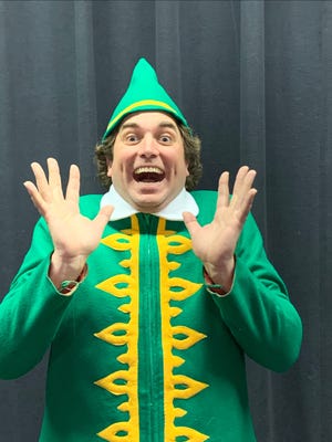 The Prescott Park Arts Festival is presenting its production of "Elf" through Dec. 22 at the Exeter Town Hall in Exeter. [Courtesy photo]