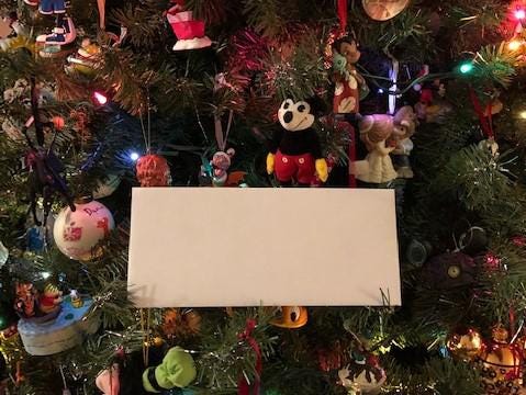 Started in the 1980s, the White Envelope Project encourages giving back during the holidays. [COURTESY BRENDAN COLLINS]