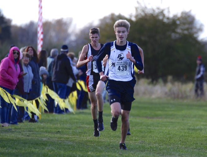 Pewamo-Westphalia's Ashton Walker is the All-County Boys Cross Country Runner of the Year. [Contributed]