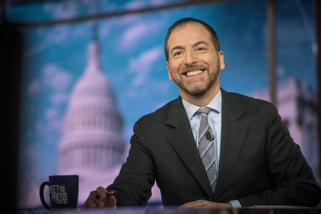 Moderator Chuck Todd appears on "Meet the Press" in Washington. A special episode on disinformation in politics is scheduled for Dec. 29. [William B. Plowman/NBC]