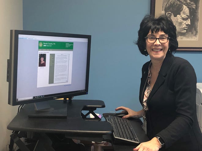 Bucks County Recorder of Deeds Robin Robinson is promoting a new fraud alert program she started to help protect property owners from identity theft. [COURTESY OF BUCKS COUNTY RECORDER OF DEEDS]