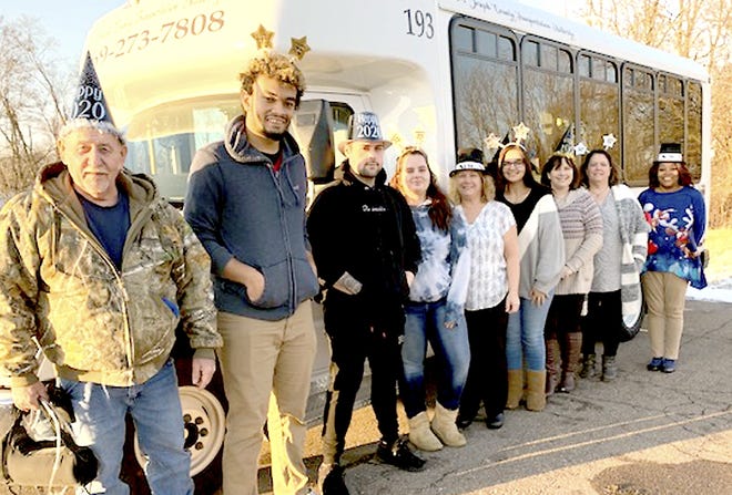 Staff members of St. Joseph County Transportation Authority have helped to promote “Free Ride Home,” a special New Year’s Eve service. The program transported 14 people a year ago. [Jef Rietsma/Journal]