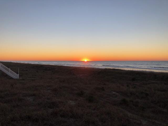 First sunrise of 2020 at Holden Beach. [PHOTO BY RONNIE LINEBERGER]