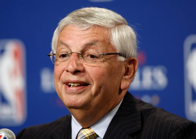 David Stern, who spent 30 years as the NBA's longest-serving commissioner and oversaw its growth into a global power, died on Wednesday, Jan. 1, 2020. He was 77. [MATT SAYLES/THE ASSOCIATED PRESS]