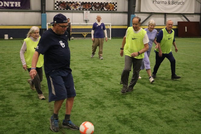 Seacoast United Sports Club launched an eight week walking soccer pilot program on Oct. 23 out of the Epping Sports Complex. [Courtesy photo]
