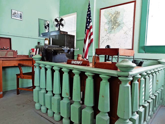A replica of "The Andy Griffith Show's" courthouse. [CR Rae]