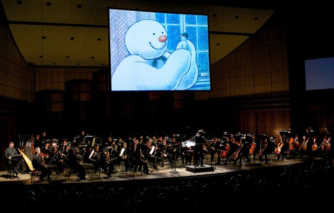 The musical score for "The Snowman" will be performed by the Grand Rapids Symphony. [CONTRIBUTED]