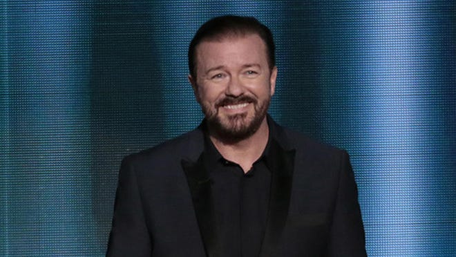 Ricky Gervais will be back to host the Golden Globes for a fifth time. [Robert Gauthier/Los Angeles Times/TNS]