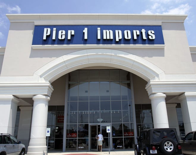 Pier 1 Imports is closing nearly half its 942 stores as it struggles to draw consumers and compete online. [DONNA MCWILLIAM/AP FILE 2005]