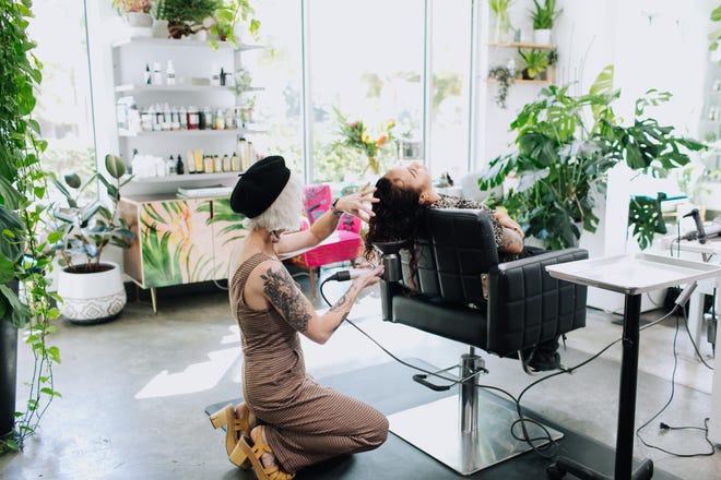 Raven Row Salon is partnering with other local stylists to host a Cut-A-Thon Jan. 12, with all proceeds going to WIRES Wildlife Rescue in Australia. [Contributed by Raven Row Salon]