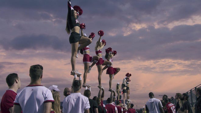 The Netflix docuseries "Cheer" chronicles life in competitive cheerleading at a Texas community college. [Contributed by Netflix]