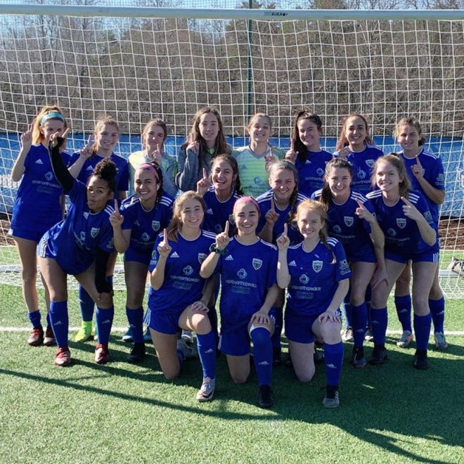 The Savannah United '02 Premier girls soccer team recently won the 18-Under National League Piedmont Conference championship. [SAVANNAH UNITED]