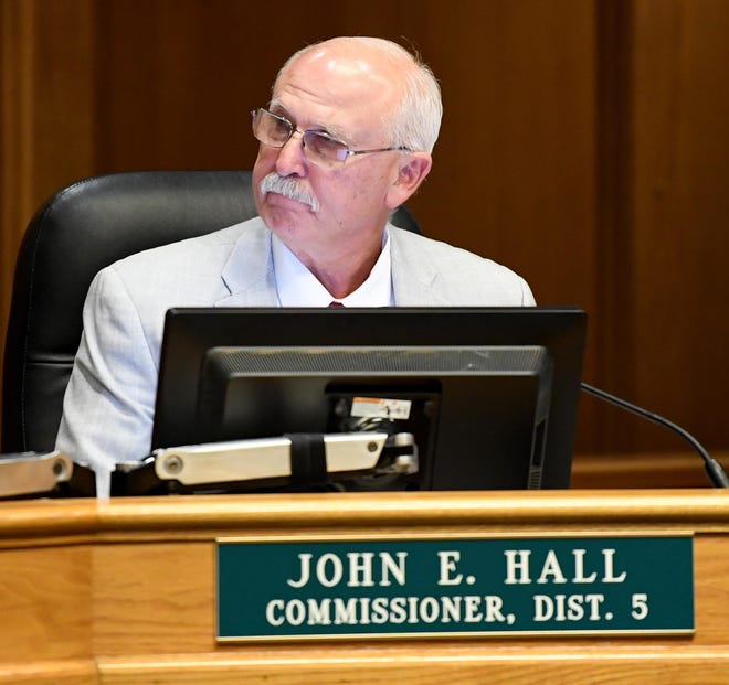 Commissioner John Hall, who proposed making Polk a Second Amendment sanctuary at the commission's Dec. 17 meeting, supported the entire resolution. His fellow commissioners did not follow suit. [FILE PHOTO/THE LEDGER]