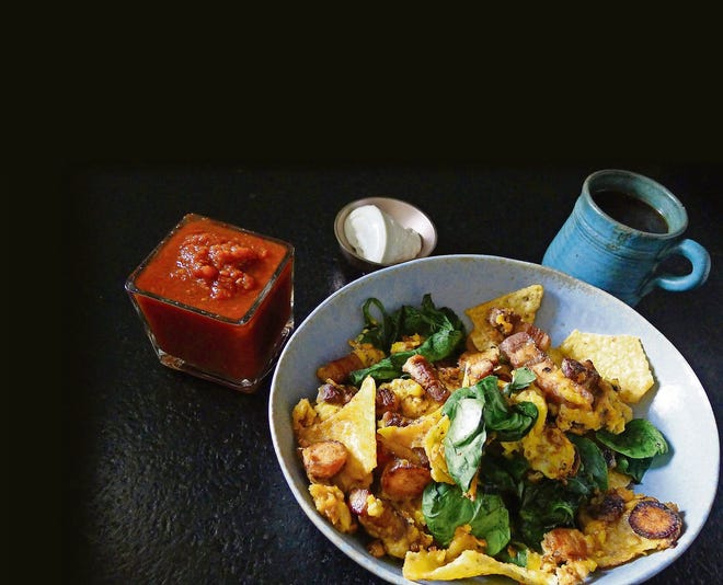Migas are about improvisation, and that spirit lives on in this dish. [ARI LEVAUX]