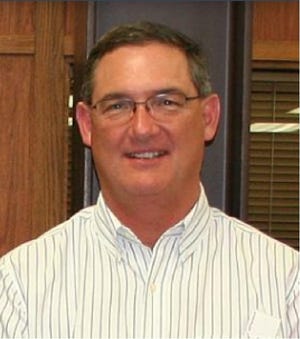 Randy Constant as a member of the Chillicothe R-2 Board of Education, pictured in 2010. [Laura Schuler/Chillicothe News]