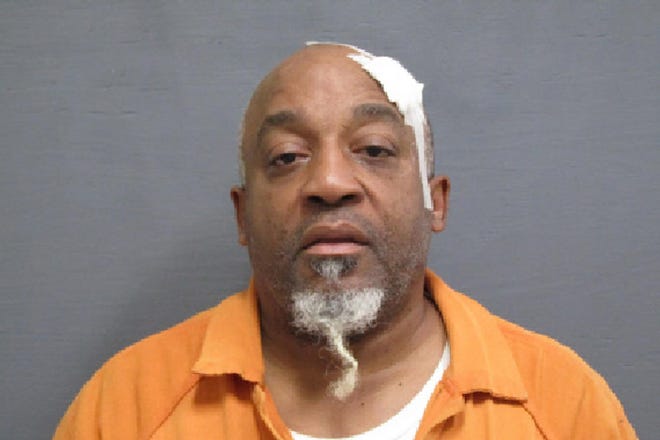 This booking photograph released by the Houston County Jail in Dothan, Ala., shows voting rights activist Kenneth Glasgow, who was arrested on assault, drug and evidence tampering charges on Jan. 18, 2020. Glasgow allegedly scuffled with a police officer who was attempting to arrest him after finding drugs. Glasgow has worked for years to register prisoners to vote inside jails and prisons. [AP Photo/Houston County Jail]