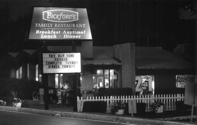 Bickford's Family Restaurant in Braintree. (File photo)