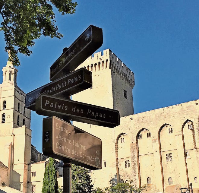 The Pope’s Palace in Avignon. [CHARLENE PETERS]