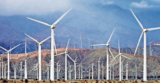 Take a wind farm tour while in Palm Springs. [CR Rae]