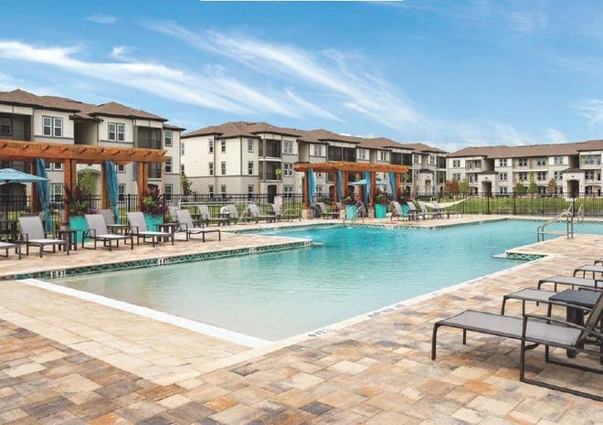 The 324-unit Oasis at Sarasota apartment complex. [Provided image]