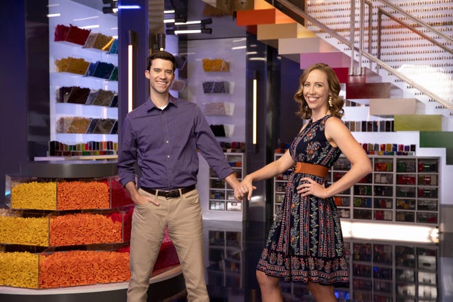 Myakka City couple Tyler and Amy Clites will appear on the competition television show “Lego Masters,” which premieres Wednesday on Fox. [Courtesy photo Fox]