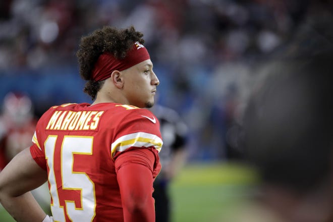 Kansas City Chiefs quarterback Patrick Mahomes won the NFL’s MVP award in 2018 in his first season as a starter, and followed that up with a Super Bowl title in his second season. [PATRICK SEMANSKY/THE ASSOCIATED PRESS]