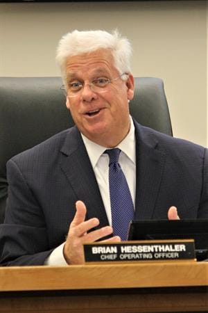 Bucks County Chief Operating Officer Brian Hessenthaler, of Middletown, is leaving the county government on Feb. 14. [CONTRIBUTED]