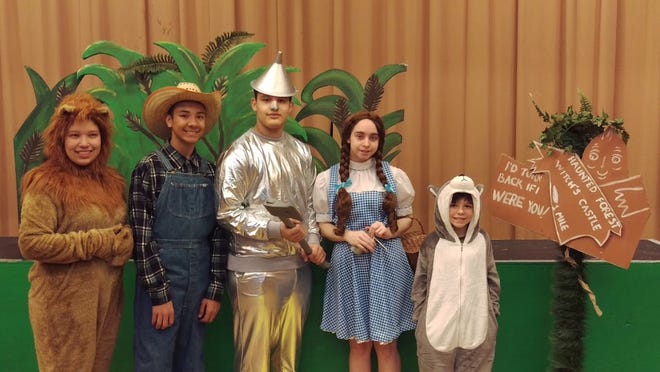 Student members of the Global Learning Charter Public School drama club presents “The Wizard of Oz“ at the school, on Feb. 6, 7, and 8 at 7 p.m. at 190 Ashley Blvd., New Bedford. [Submitted photos]