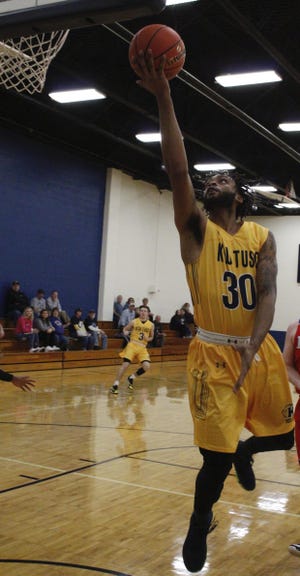 Arthur Jackson led the Golden Eagles with 18 points at Southern State. (Photo by Jason Keller)