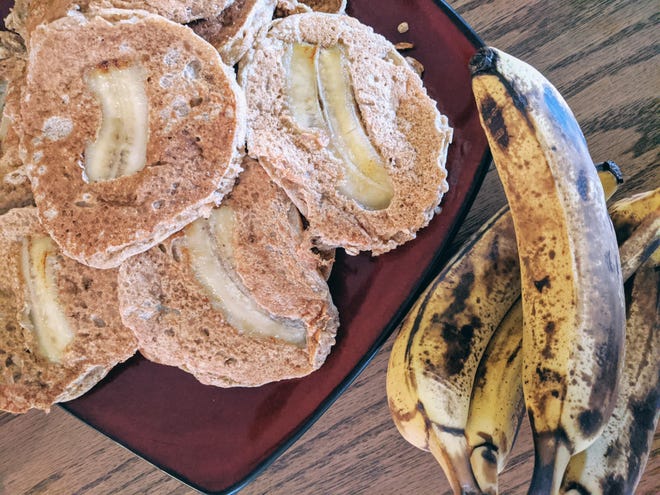 Banana pancakes are a simple reminder of weekend mornings with your Valentine. [Courtesy/Amanda Miller]
