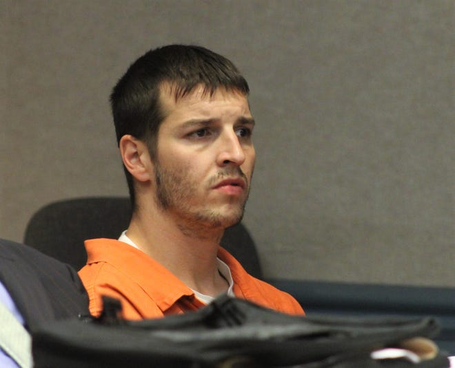 Joseph Crilley appears during his detention hearing in September. [New Jersey Herald file photo]