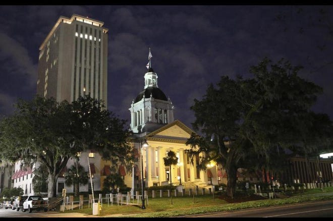 The Florida Capitol at the start of the legislative session. [STEVE CANNON | ASSOCIATED PRESS]