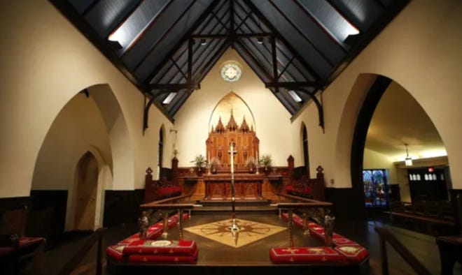 The altar of St. John's Episcopal Church in downtown Tallahassee. (Photo: Democrat files)