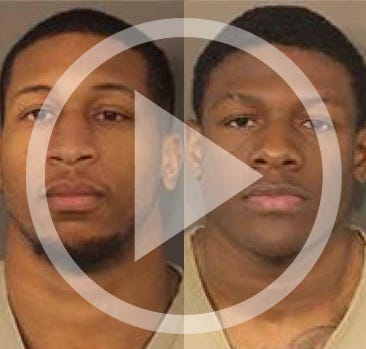 Two Ohio State football players - Amir I. Riep, left, and Jahsen L. Wint, both 21 - have been charged with rape and kidnapping over an incident Columbus police say took place Feb. 4 in the apartment they share on the Northwest Side. Riep is a 6-foot-1, 185-pound cornerback entering his senior season while Wint is a 6-foot, 198-pound redshirt senior safety.